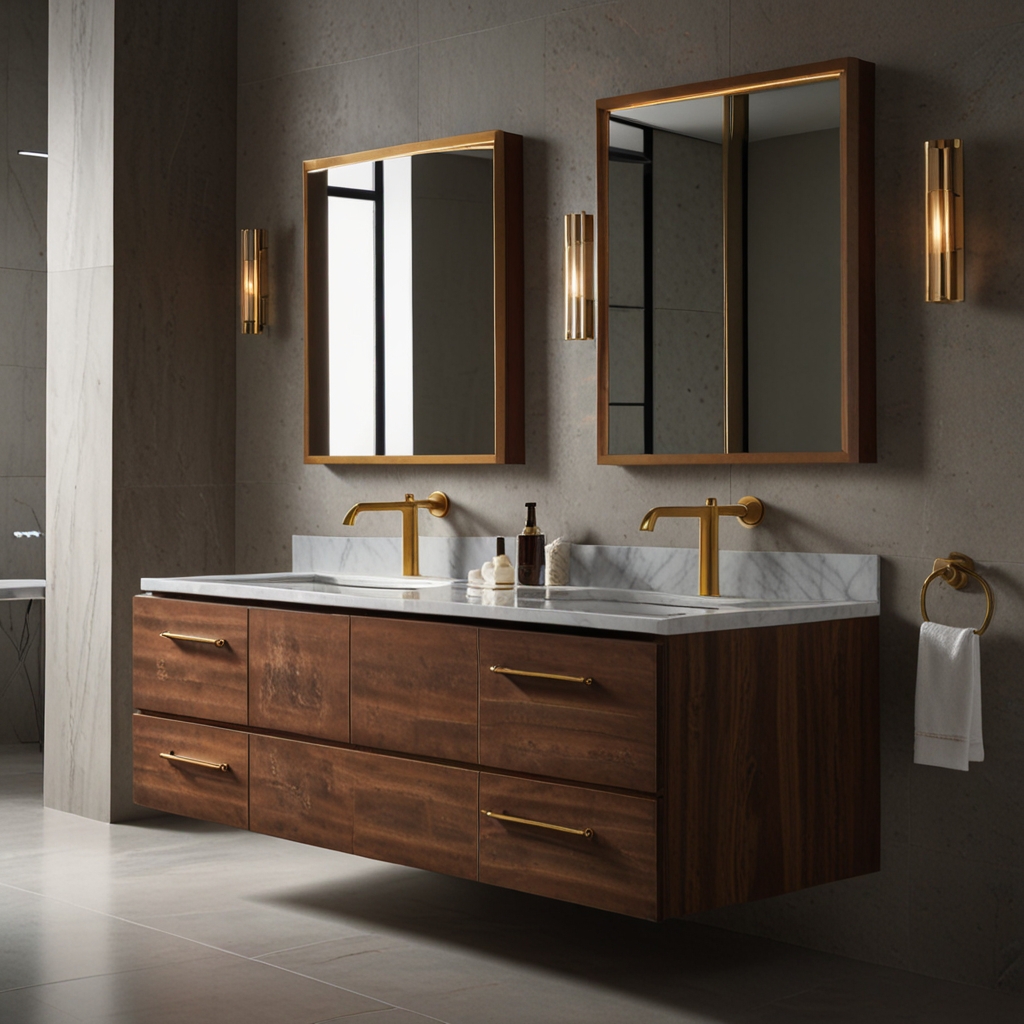 Elegant design for modern bathrooms