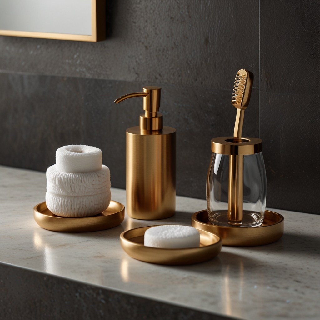 Kohler bathroom accessories showcase