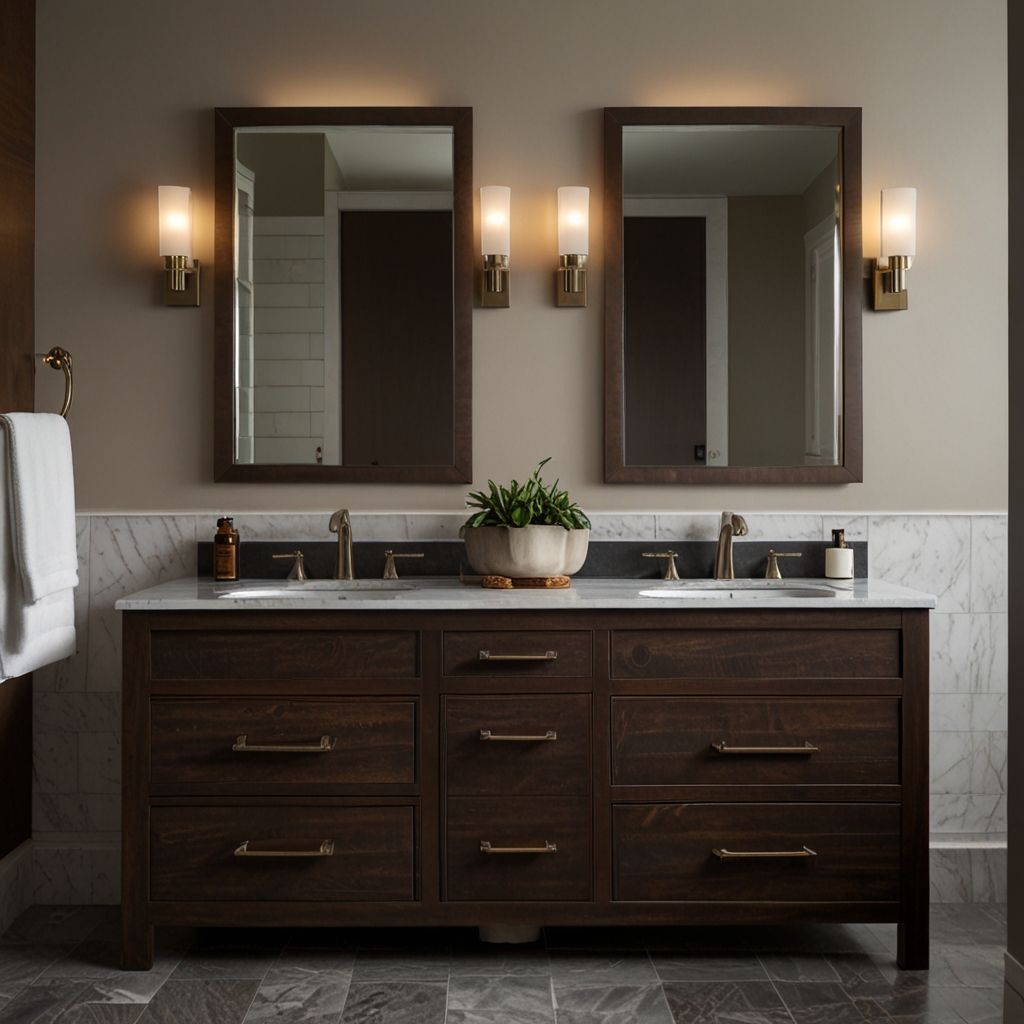 Sustainable with Faucet Vanity