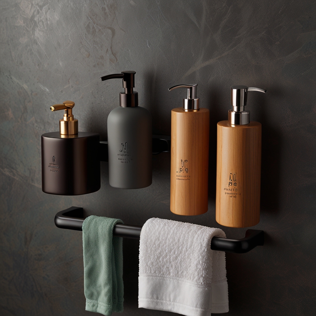 Sleek bathroom storage solutions